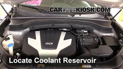 How to Add Refrigerant to a 2014 Kia Sorento EX 3.3L V6